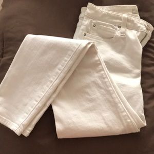Joe’s Jeans white denim pants
